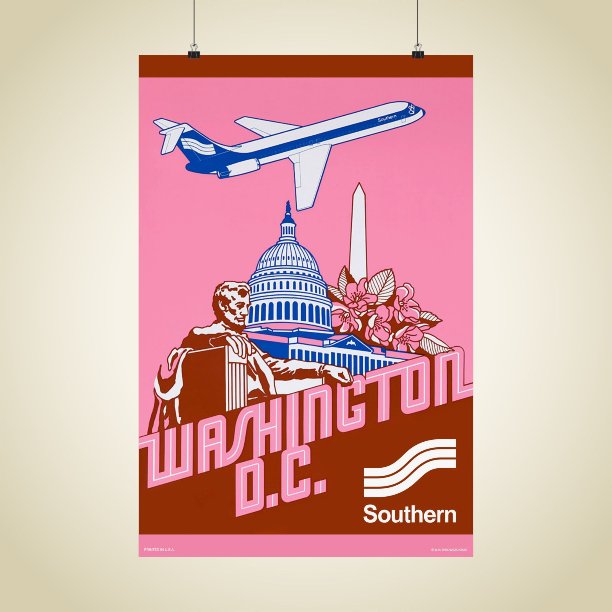 Southern DC Matte Aviation Poster