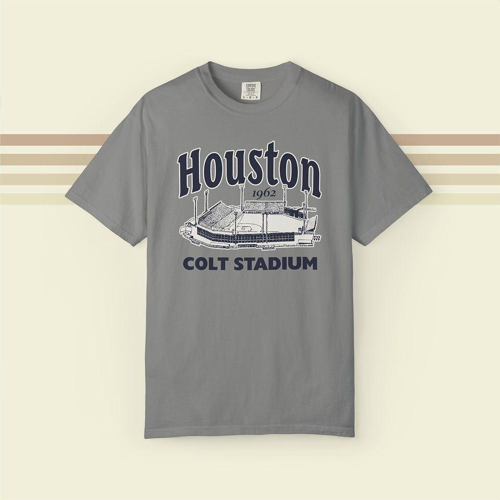 Thumbnail: Houston Colt Stadium Baseball T-Shirt