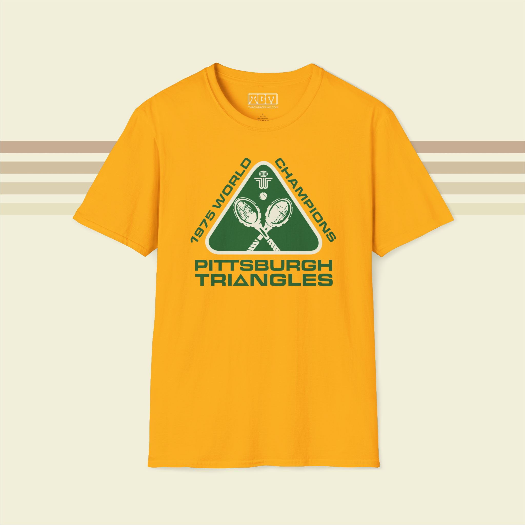 Pittsburgh Triangles Tennis T-Shirt