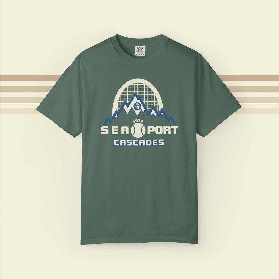 Thumbnail: Sea Port Cascades Tennis T-Shirt