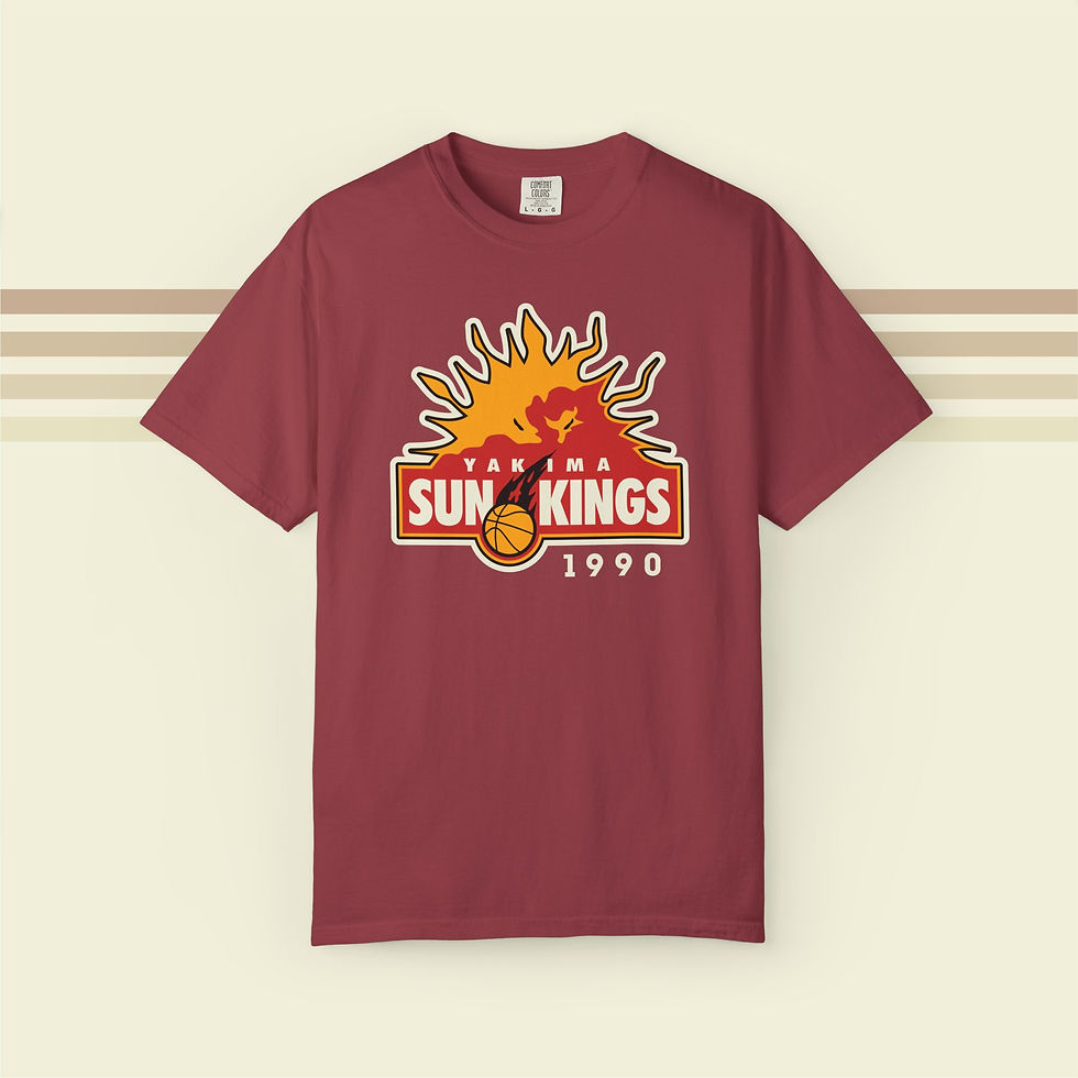 Thumbnail: Yakima Sun Kings Basketball T-Shirt