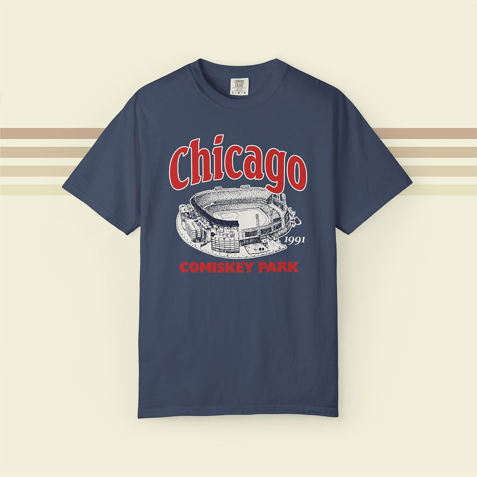 Thumbnail: New Comiskey Park Baseball T-Shirt
