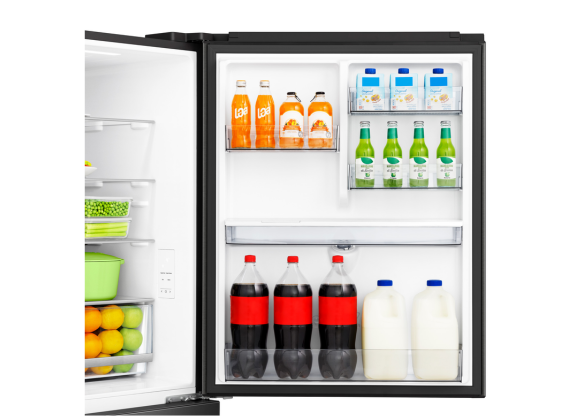 Thumbnail: Hisense 500L Fridge Freezer - H630BSB-WD