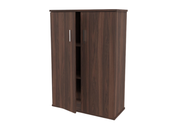 Thumbnail: 3 Tier Bookcase with Doors