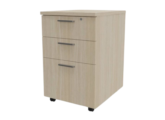 Thumbnail: Mobile Pedestal 2 Drawer 1 Filer