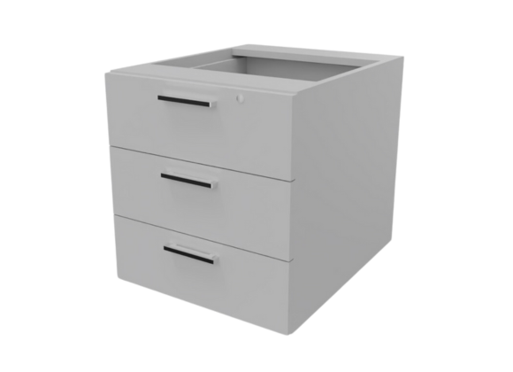 Thumbnail: Fitted Pedestal 3 Drawer