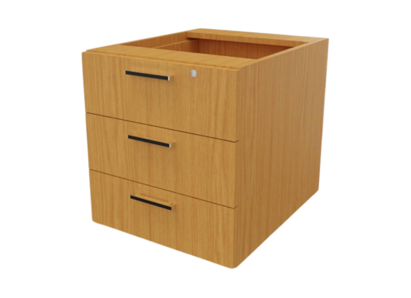 Thumbnail: Fitted Pedestal 3 Drawer