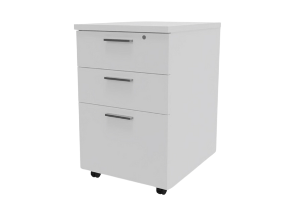 Thumbnail: Mobile Pedestal 2 Drawer 1 Filer