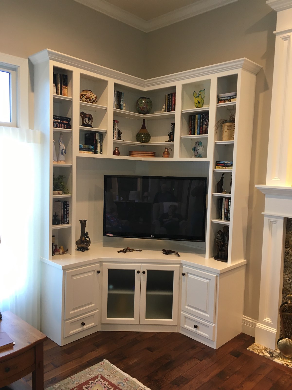 Corner Entertainment Center