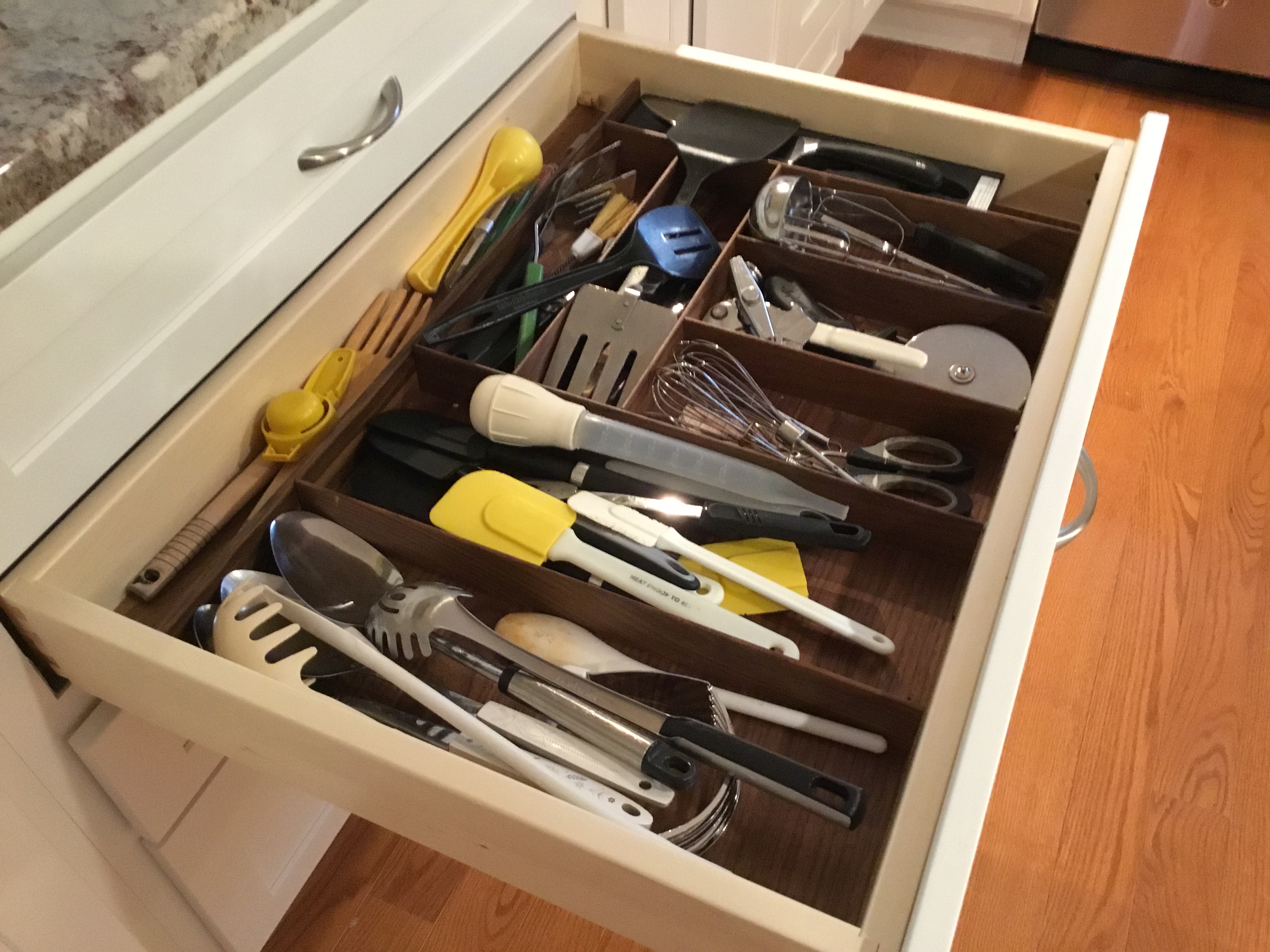 Built in and adjustable