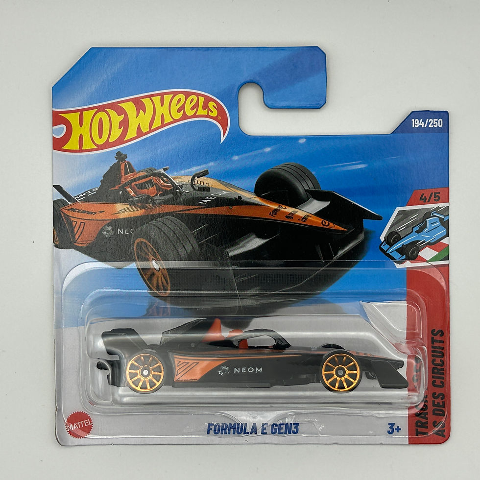 Hot Wheels Formula E GEN3 1:64 Diecast car