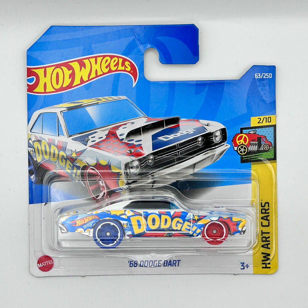 Hot Wheels 68 Dodge Dart 1:64 Diecast car