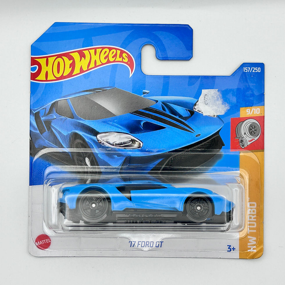 Hot Wheels 17 Ford GT 1:64 Diecast car