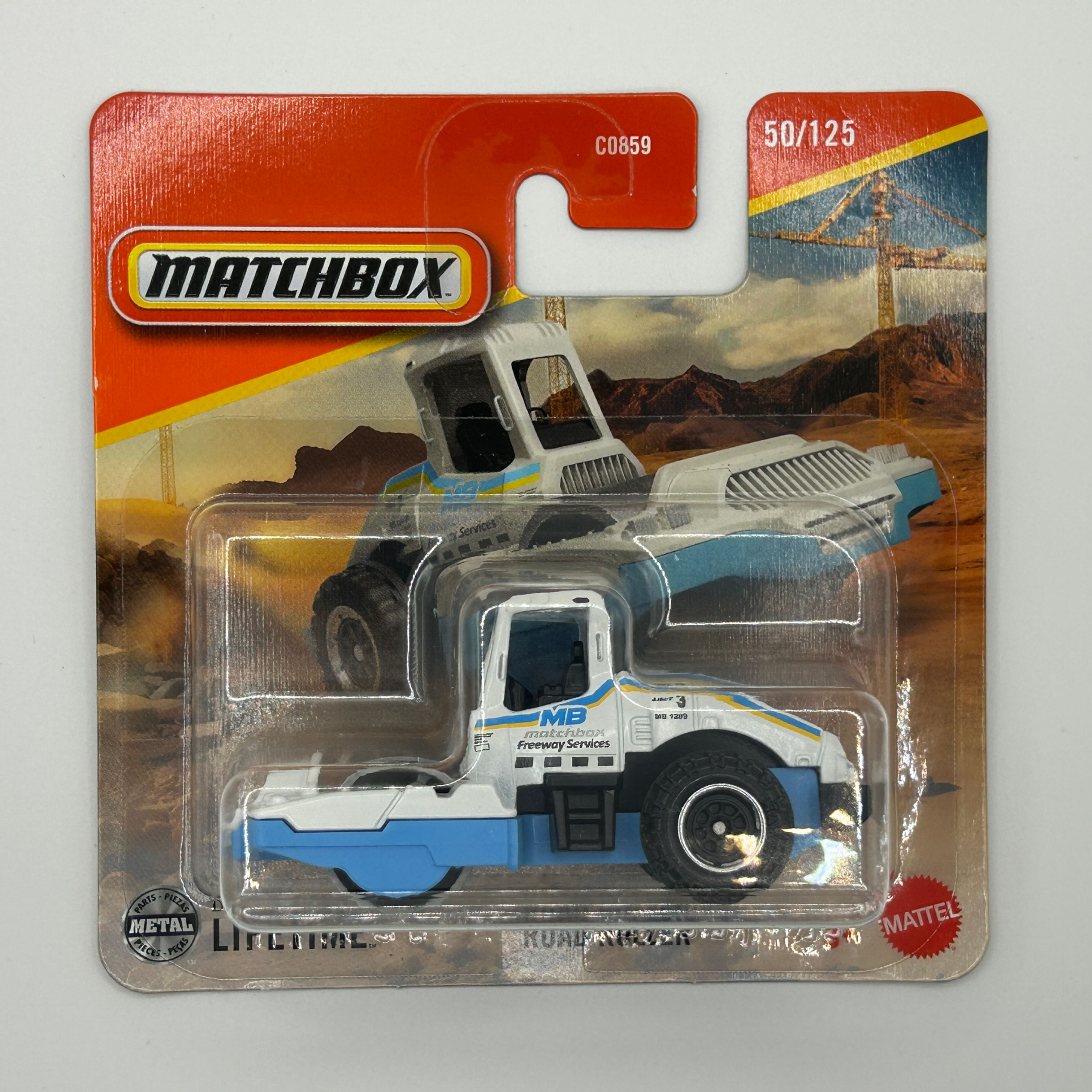 Matchbox Road Roller 1:64 Diecast car