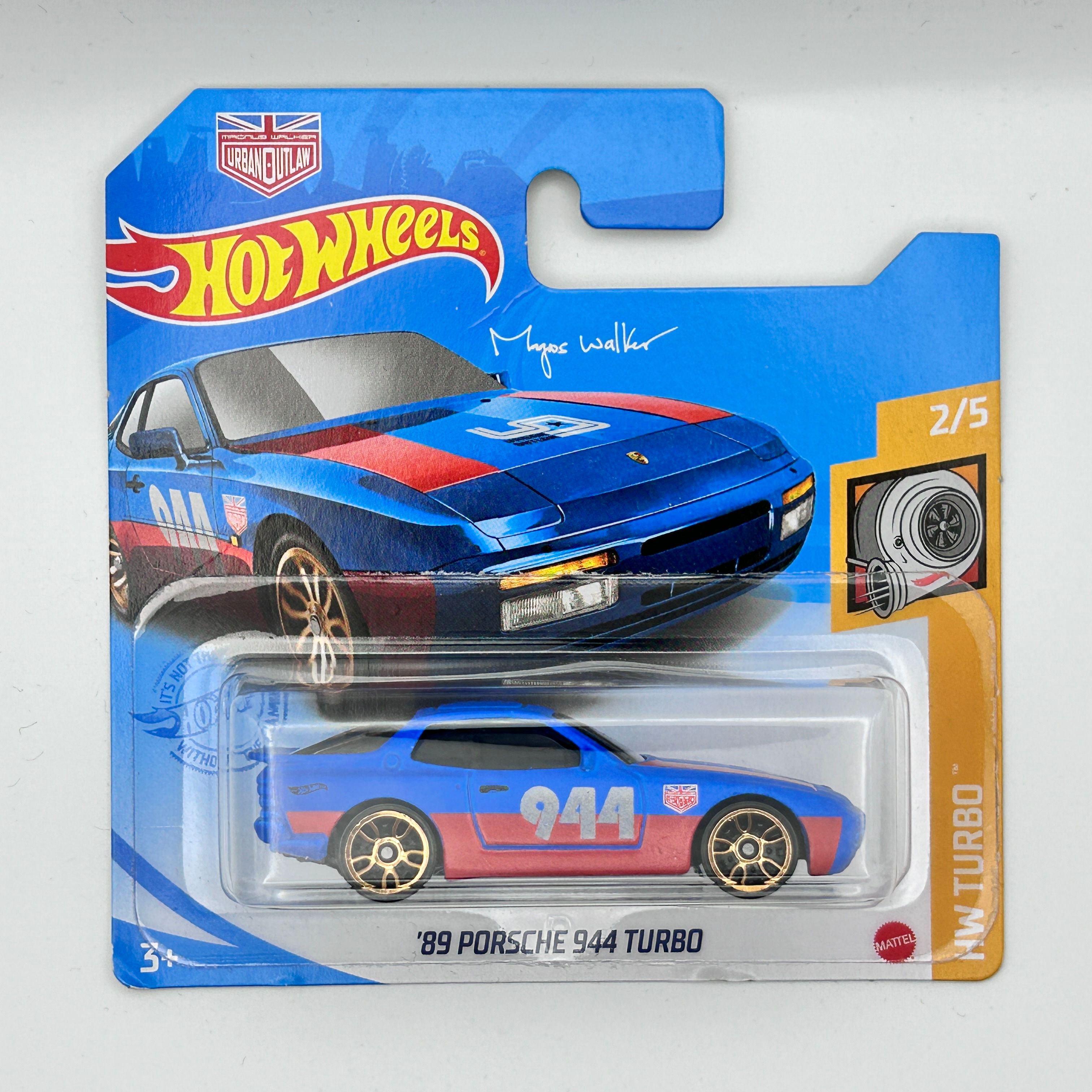Hot Wheels 89 Porsche 944 Turbo 1:64 Diecast car