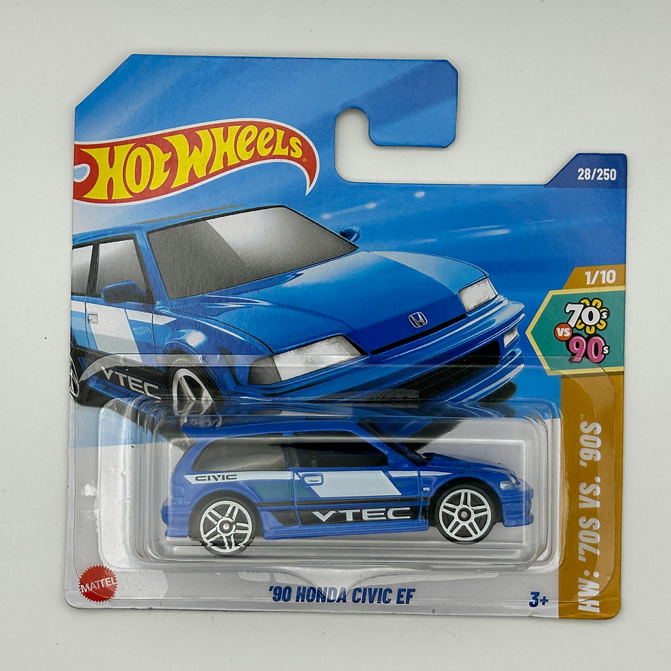 Hot Wheels 90 Honda Civic EF 1:64 Diecast car