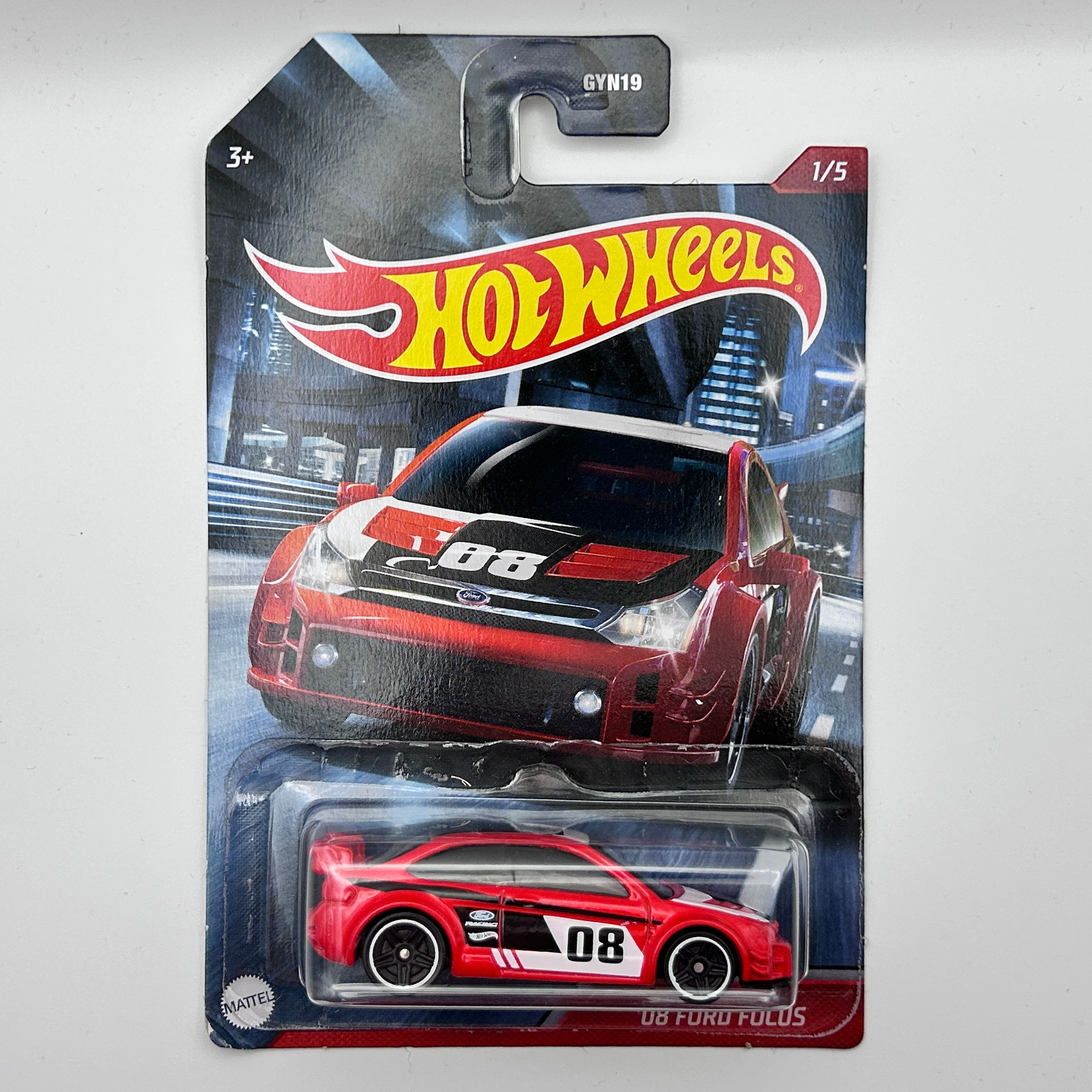 Hot Wheels 08 Ford Focus 1:64 Diecast car