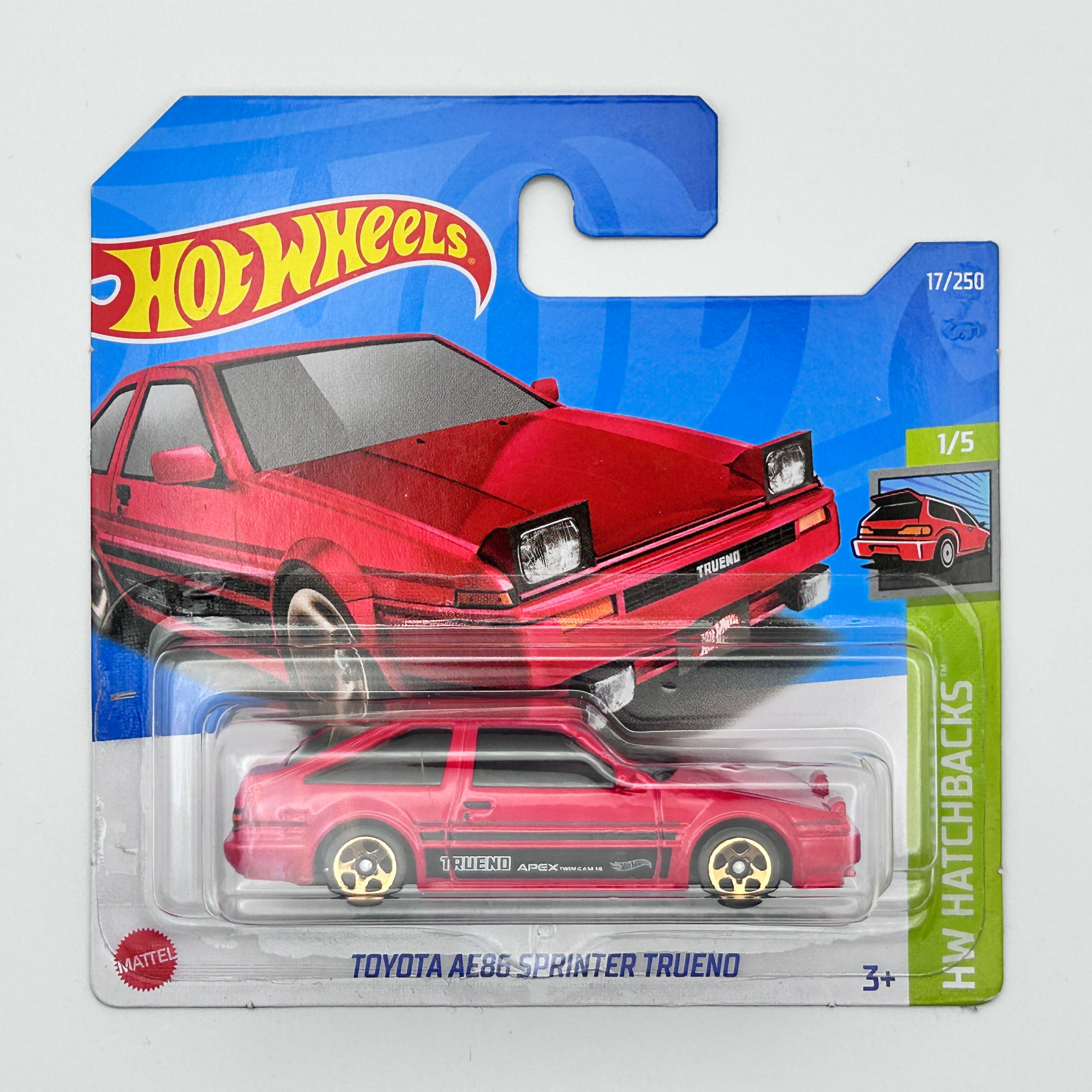 Hot Wheels Toyota AE86 Sprinter Truneo 1:64 Diecast car