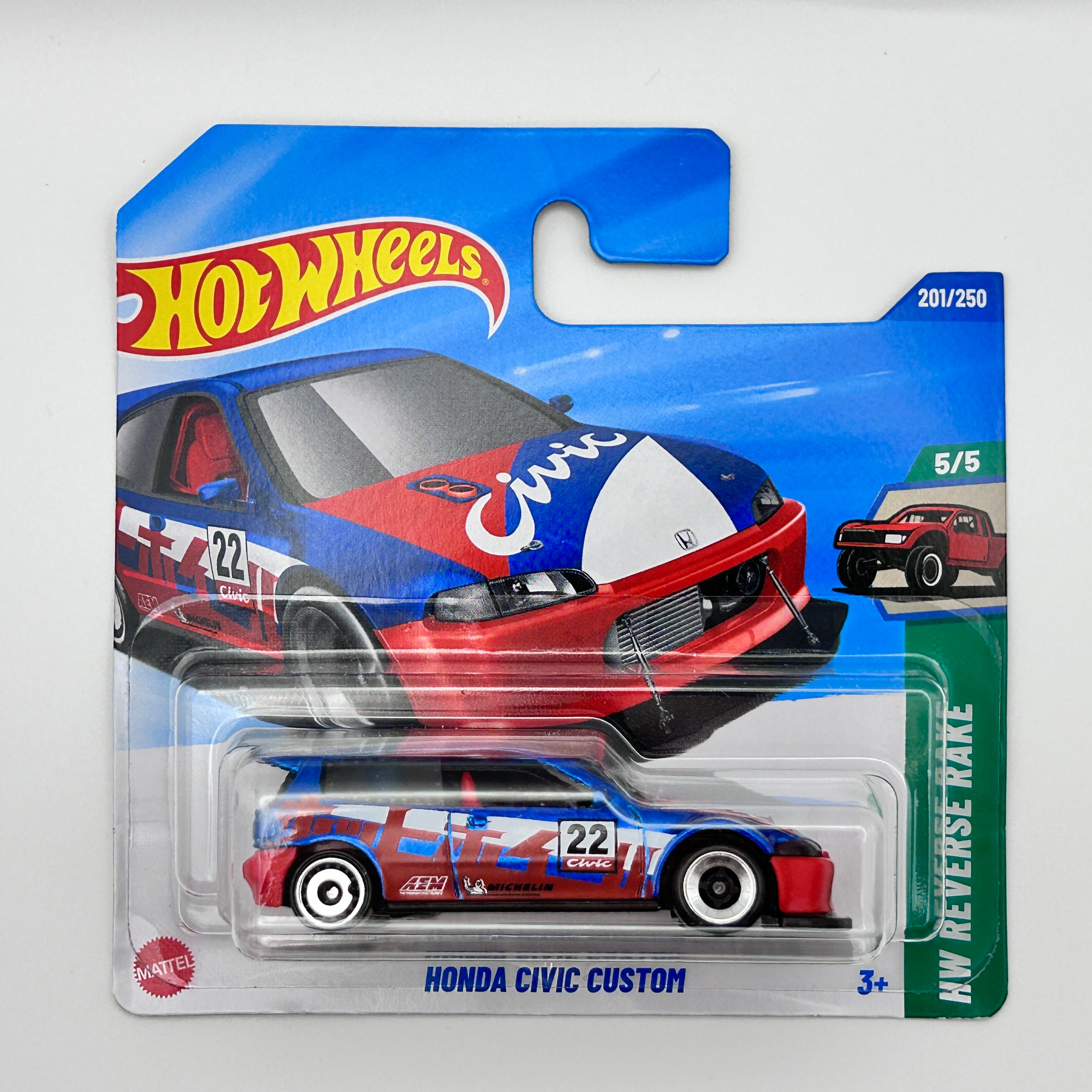 Hot Wheels Honda Civic Custom 1:64 Diecast car
