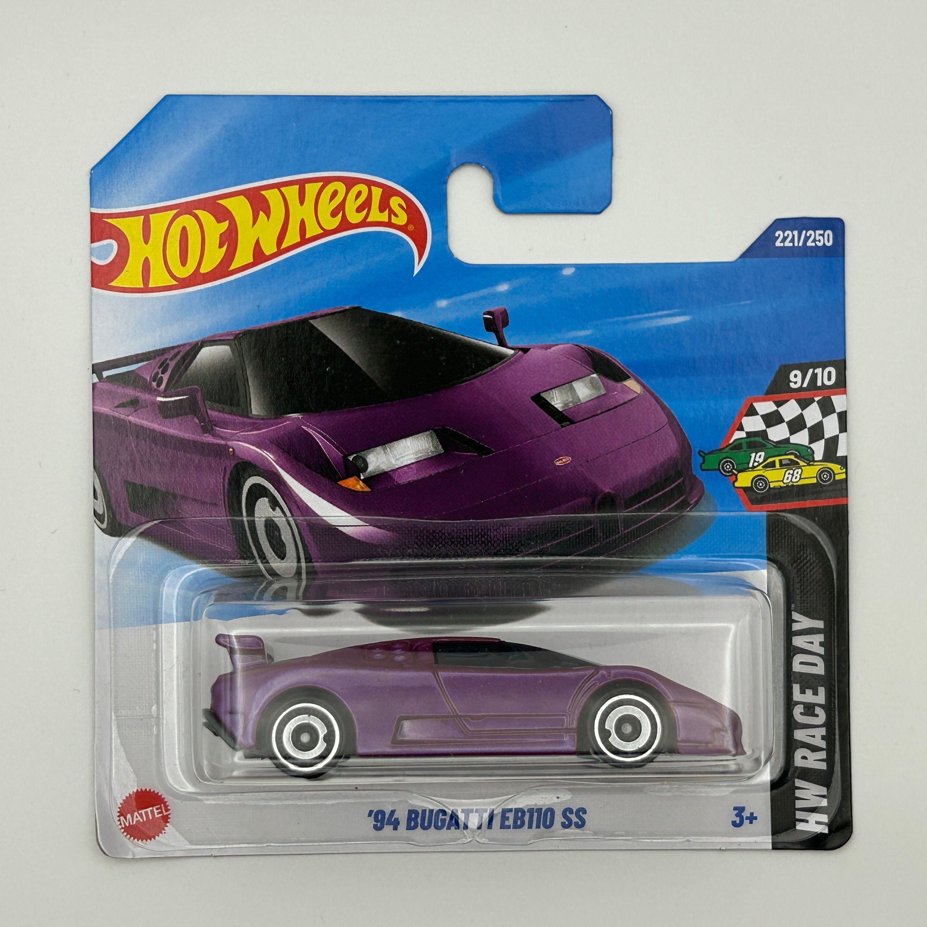 Hot Wheels 94 Bugatti EB110 SS 1:64 Diecast car