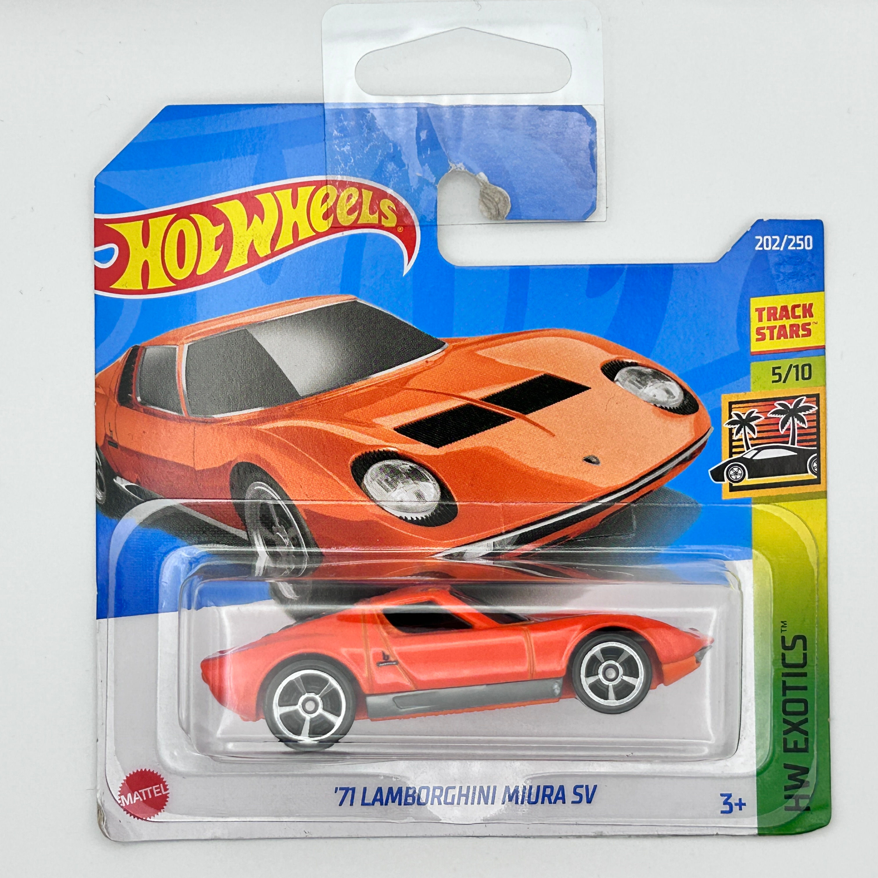 Hot Wheels 71 Lamborghini Miura SV 1:64 Diecast car