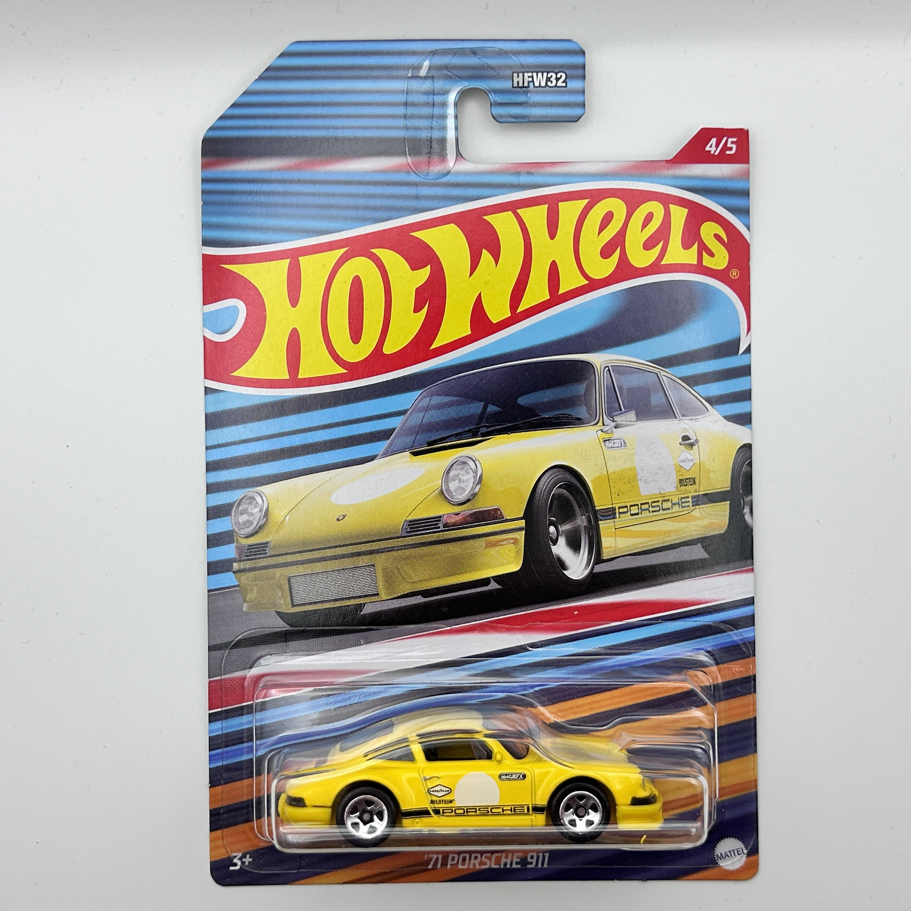 Hot Wheels 71 Porsche 911 1:64 Diecast car
