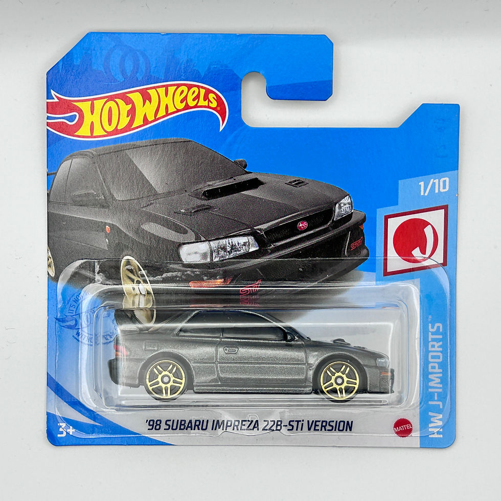 Hot Wheels 98 Subaru Impreza 22B-STi Version 1:64 Diecast car
