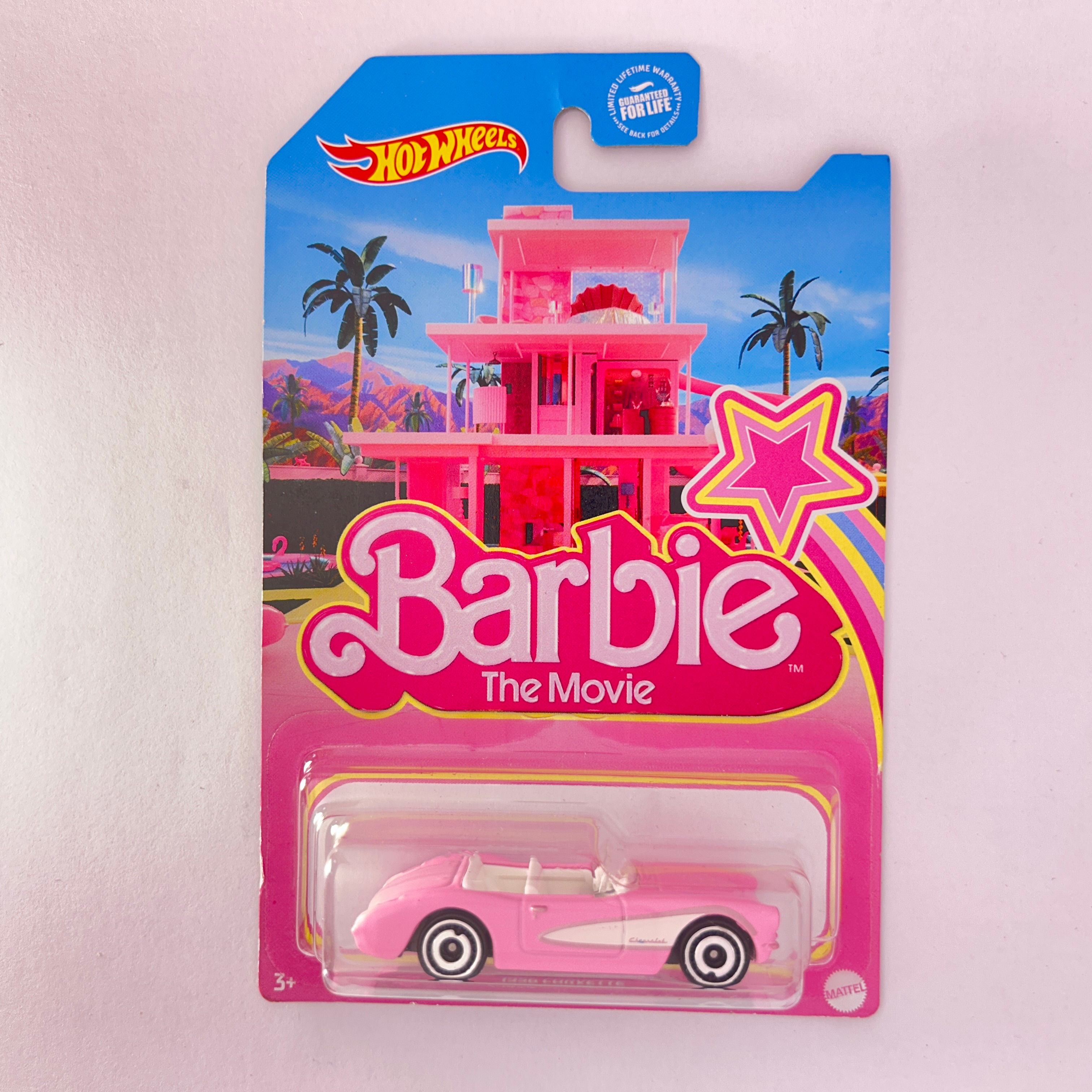 Hot Wheels Barbie Corvette 1:64 Diecast car