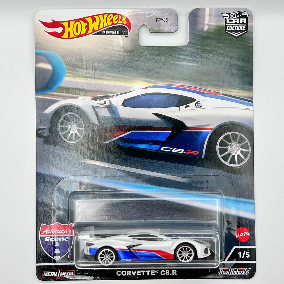Hot Wheels Premium Car Culture Corvette C8.R 1:64 Diecast car