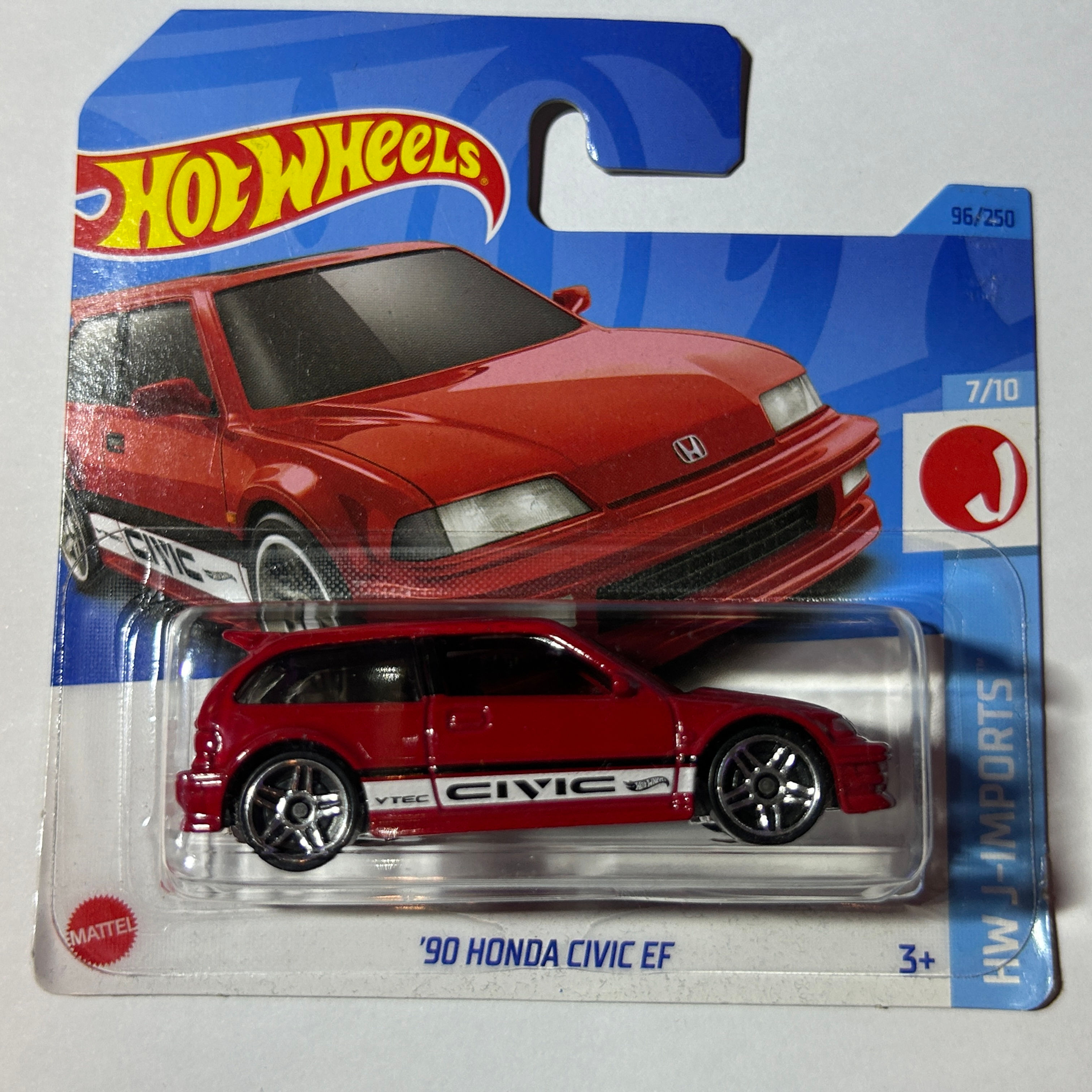 Hot Wheels ‘90 Honda Civic EF 1:64 Diecast car