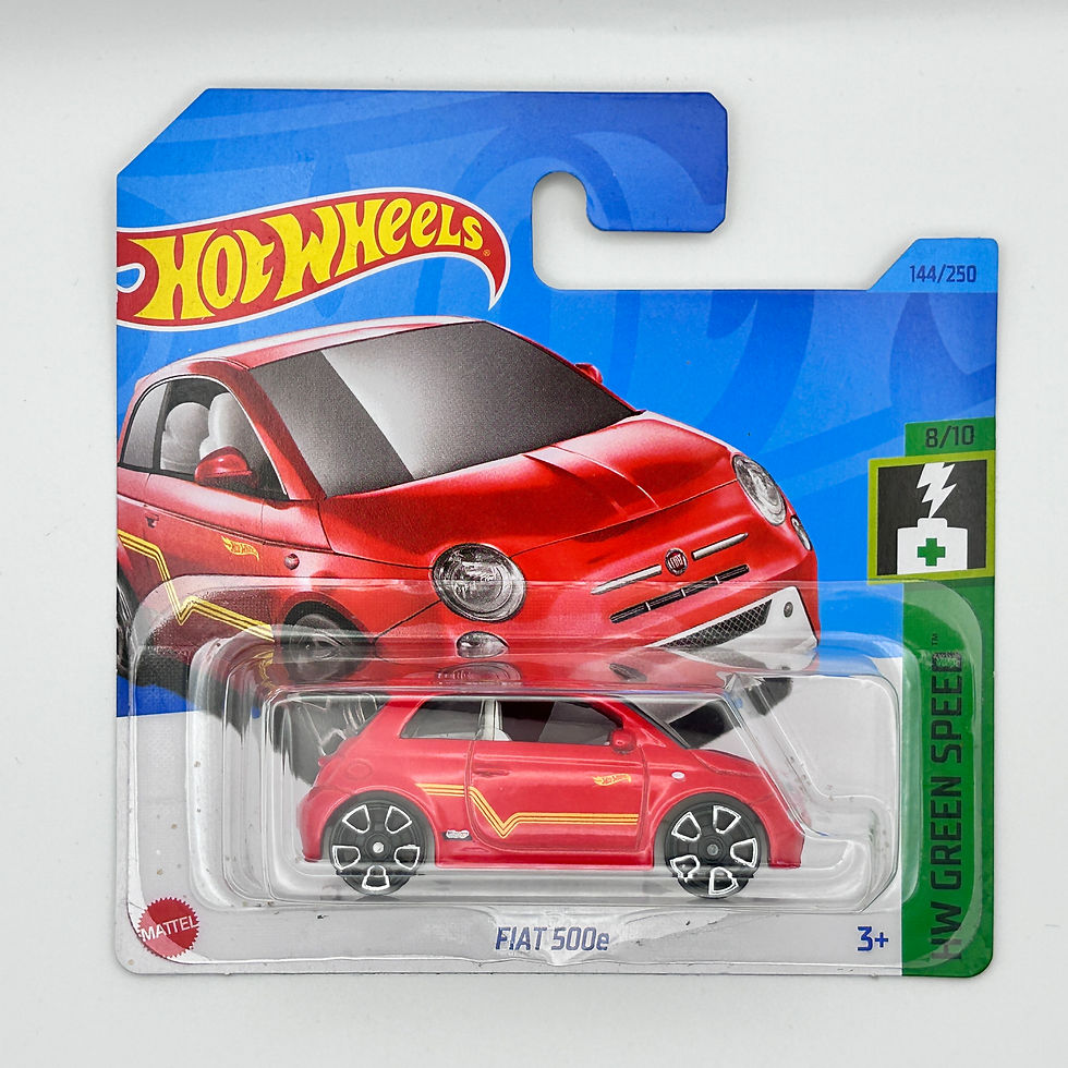 Hot Wheels Fiat 500e 1:64 Diecast car