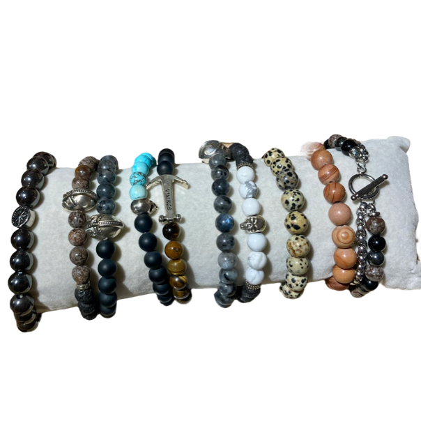 bracelets en pierre