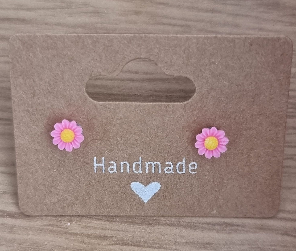 Thumbnail: Tiny Flower Stud Earrings