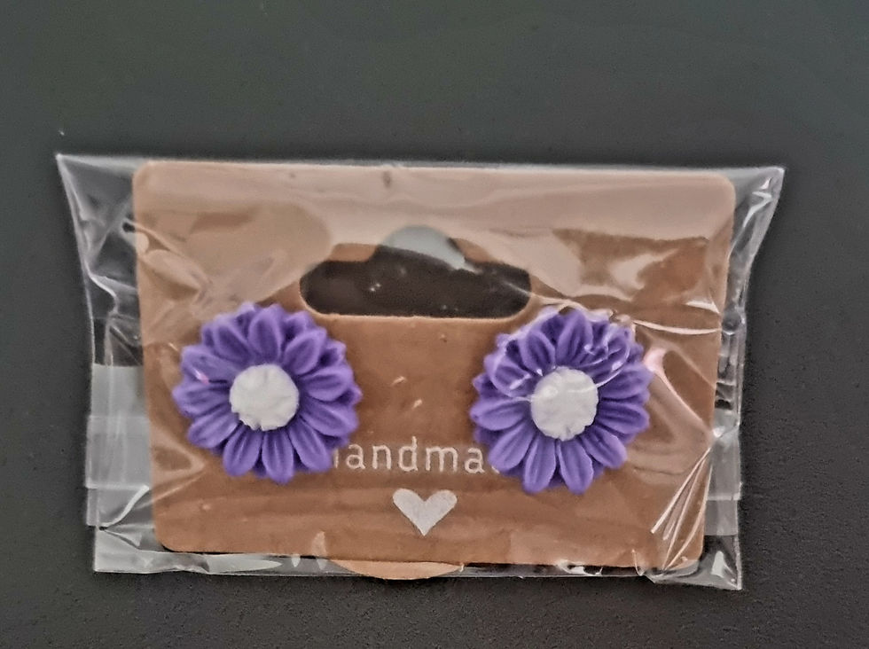 Thumbnail: Sunflower Stud Earrings