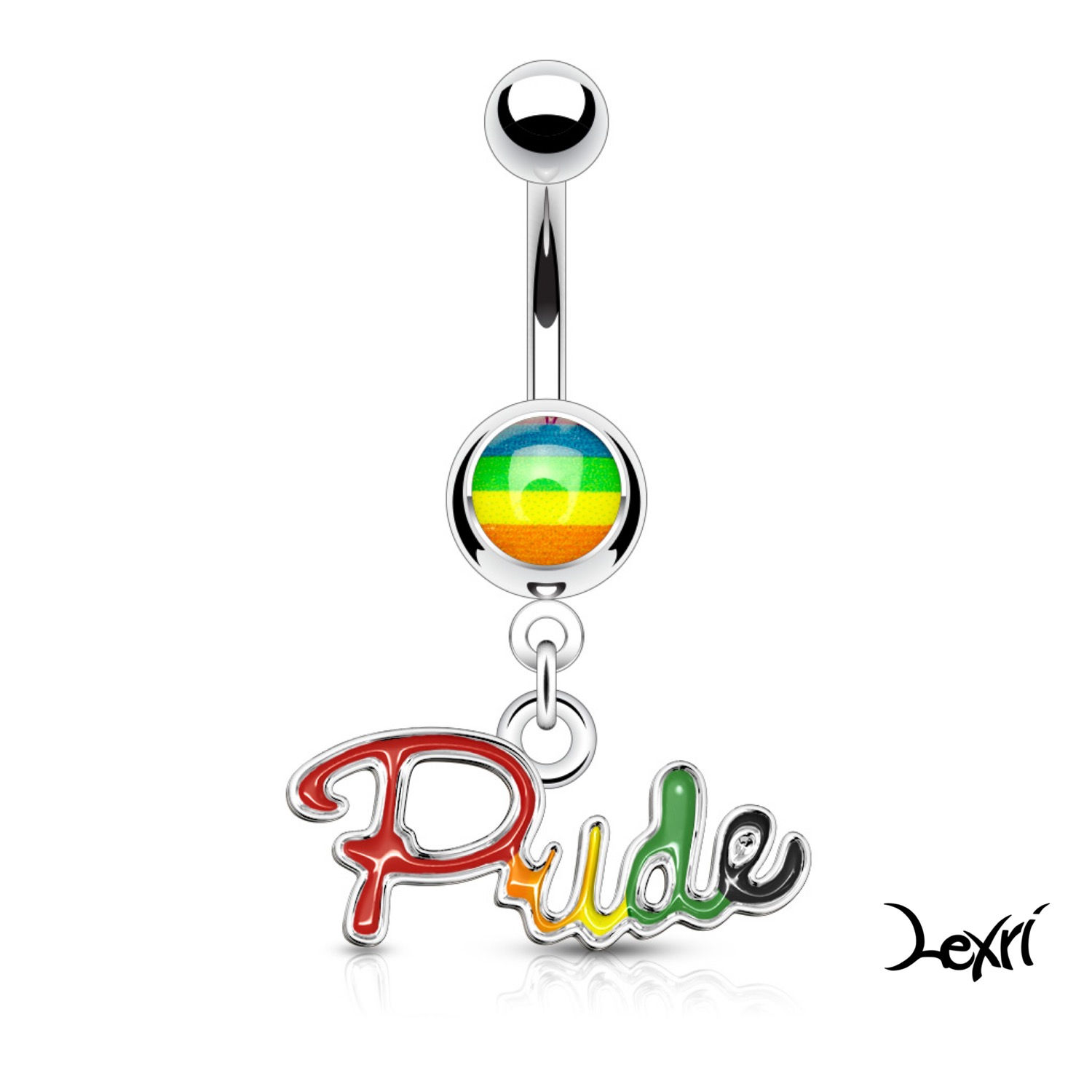 Pride Belly Ring LGBTQ+