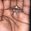 Miniatura: Short Dangle Silver Cloud Nipple Ring 
