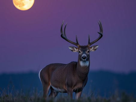 Buck Moon: The 7th Full Moon in Our 13 Moon Journal Club