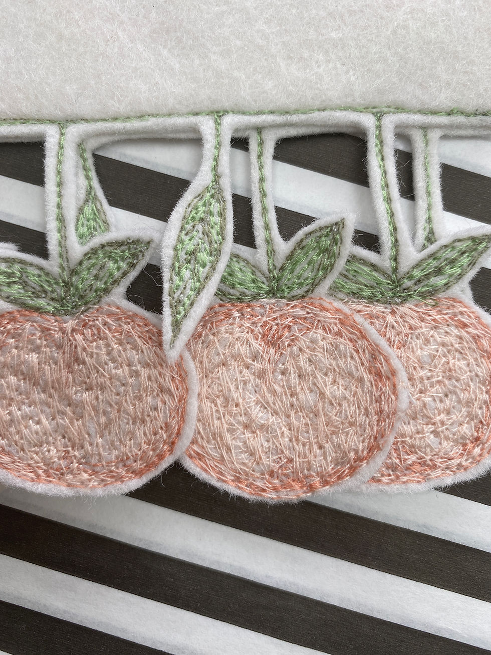 Everything's Peachy Tassel Banner