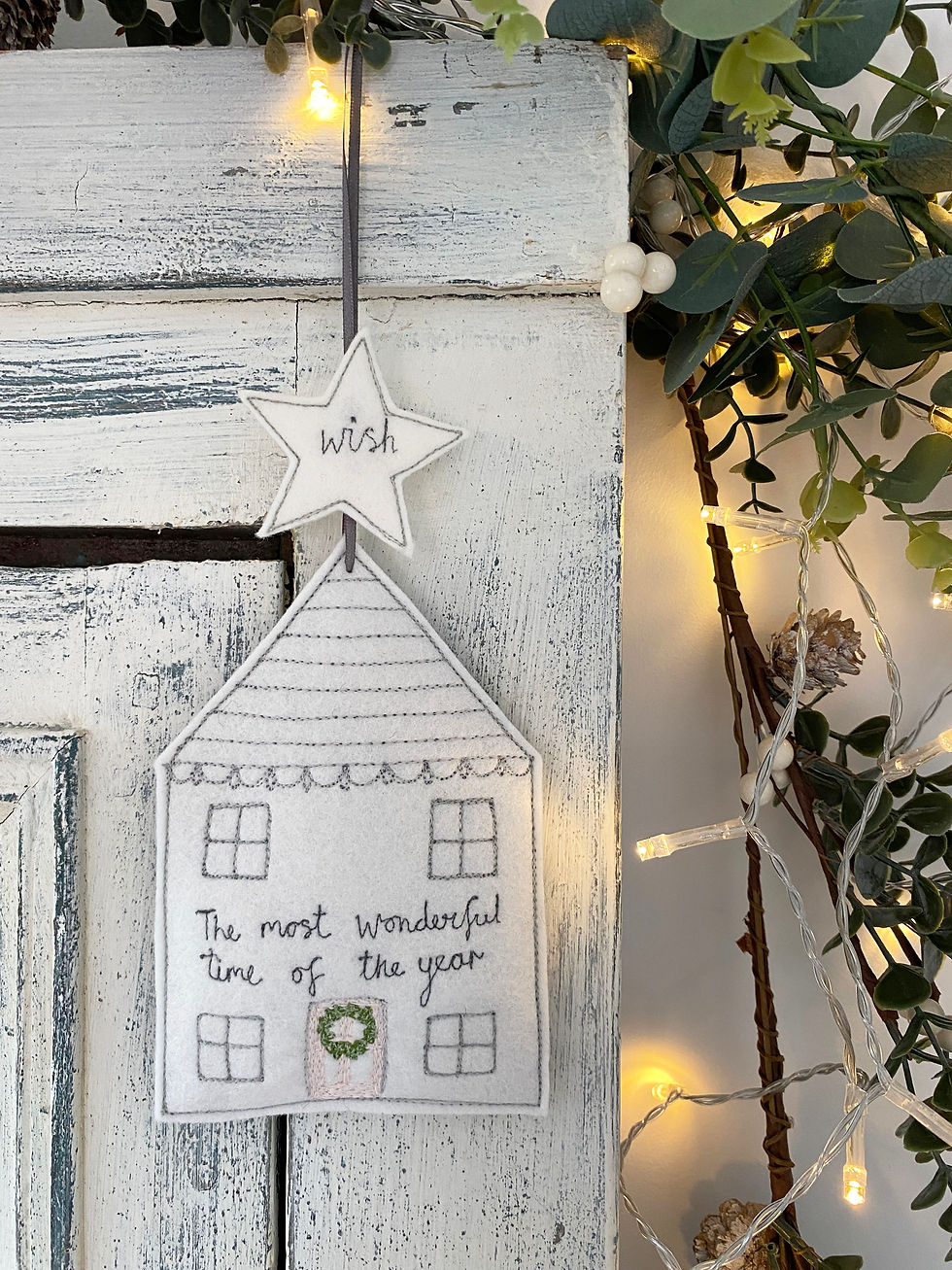 Thumbnail: Christmas House Personalised Decoration