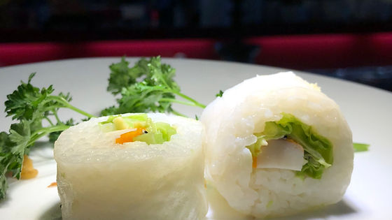 Spring Rolls Salade surimi