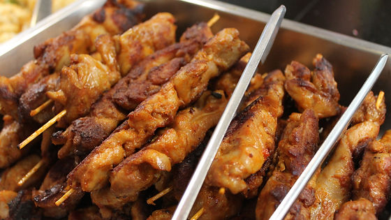 Brochette de poulet