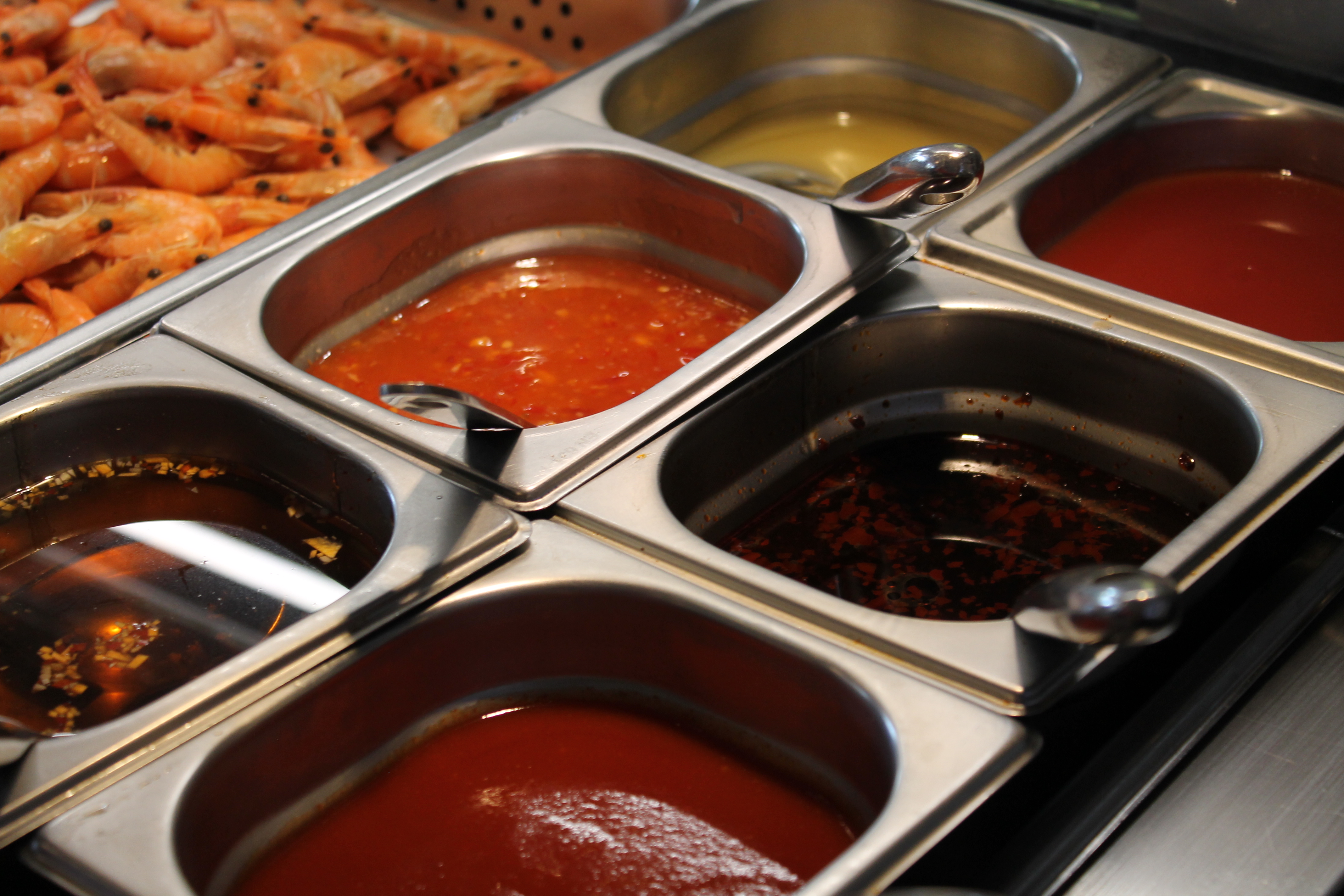 Arranged Food and Objects