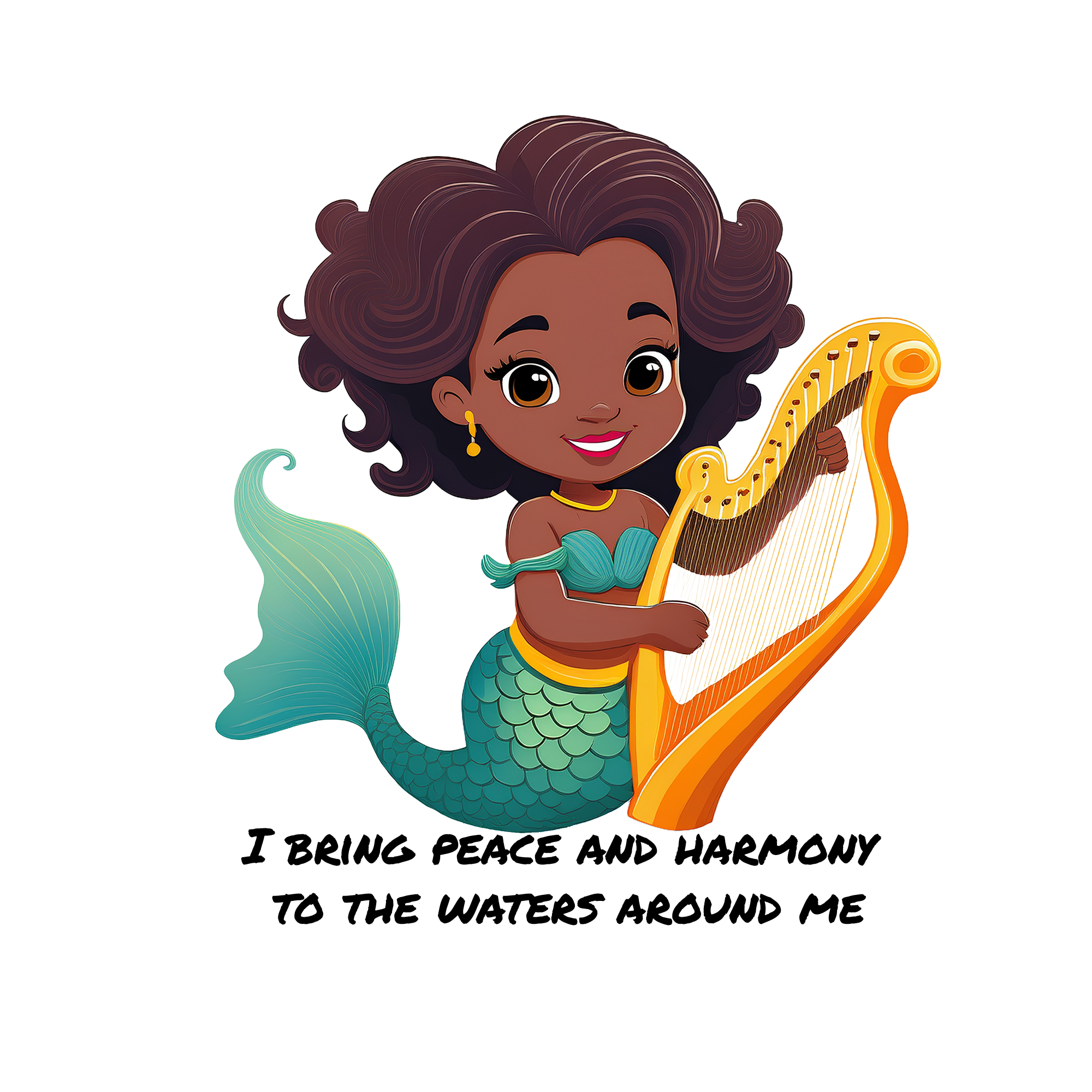 Harmony Weaver Mermaid Affirmation Stickers #9