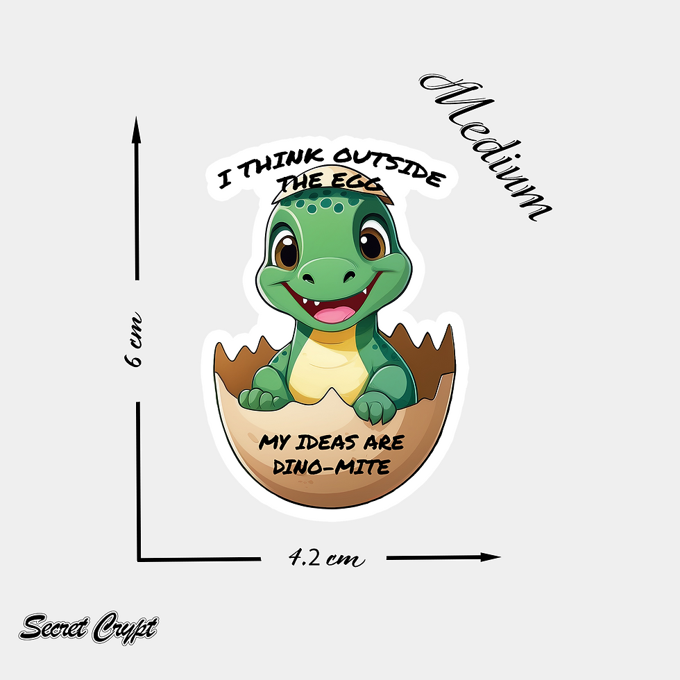 Thumbnail: Idea Ingen Iggy Dino Affirmation Stickers #22