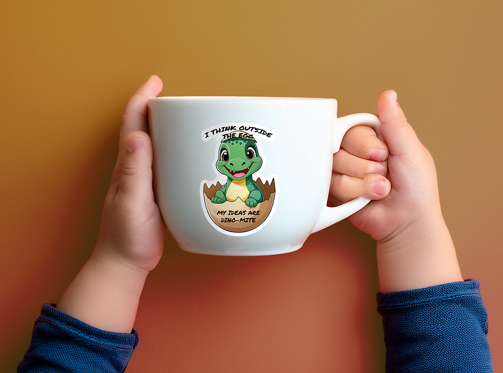 Thumbnail: Idea Ingen Iggy Dino Affirmation Stickers #22