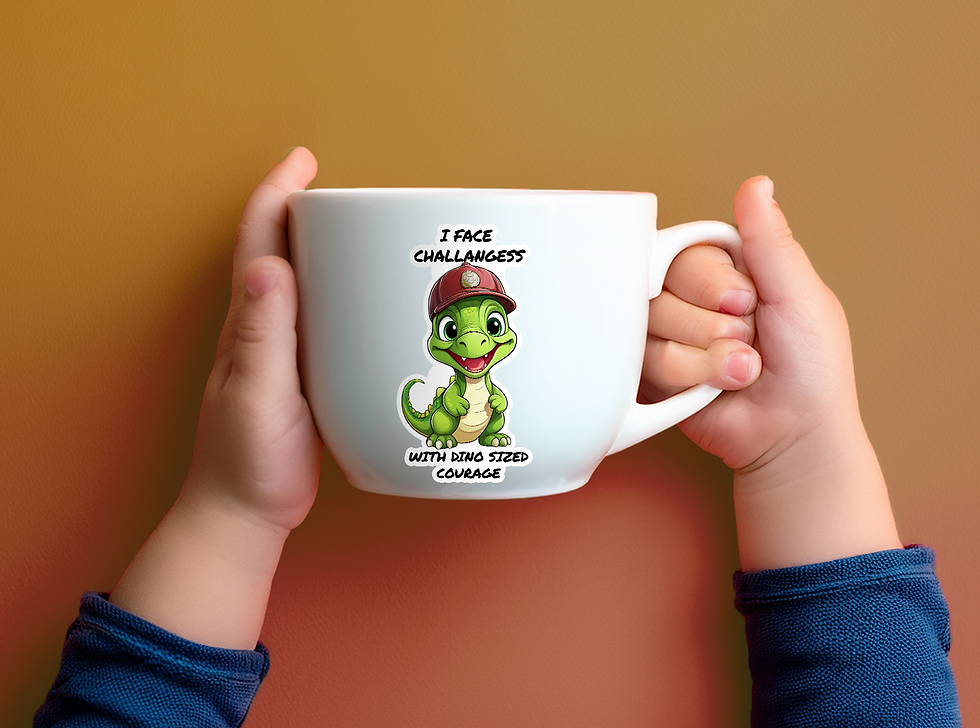 Thumbnail: Brachio Bravery Bella Dino Affirmation Stickers #9