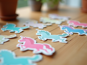 Sustainable Unicorn Stickers UK: A Magical Choice for Kids