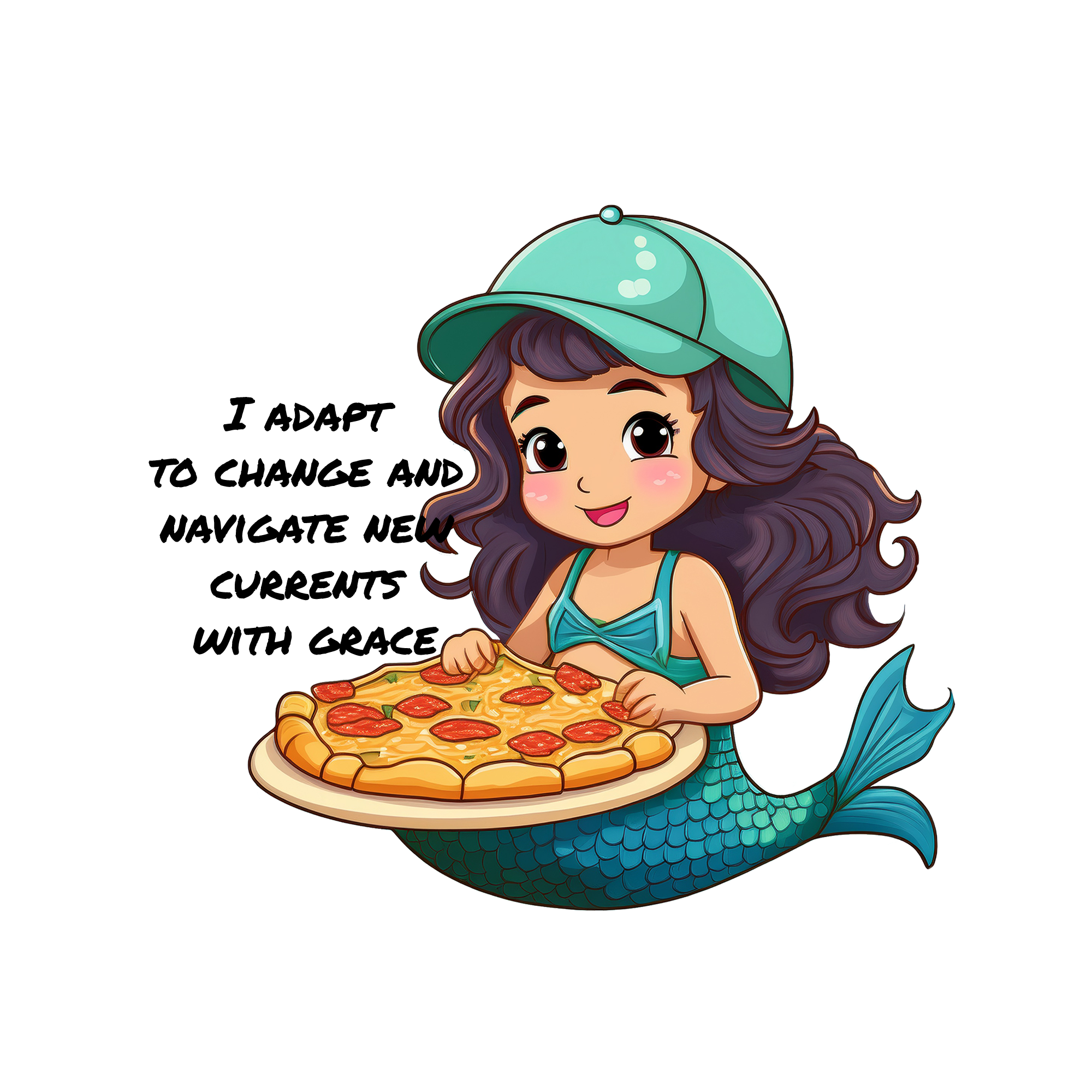 Current Changer Mermaid Affirmation Stickers #5