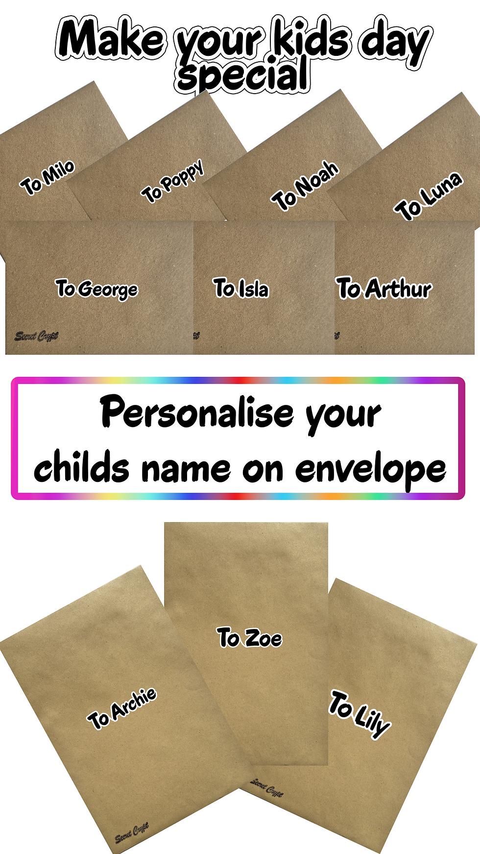 Thumbnail: Puppy Affirmation Set, for Kids, Sticker with Personalized Envelope and Story