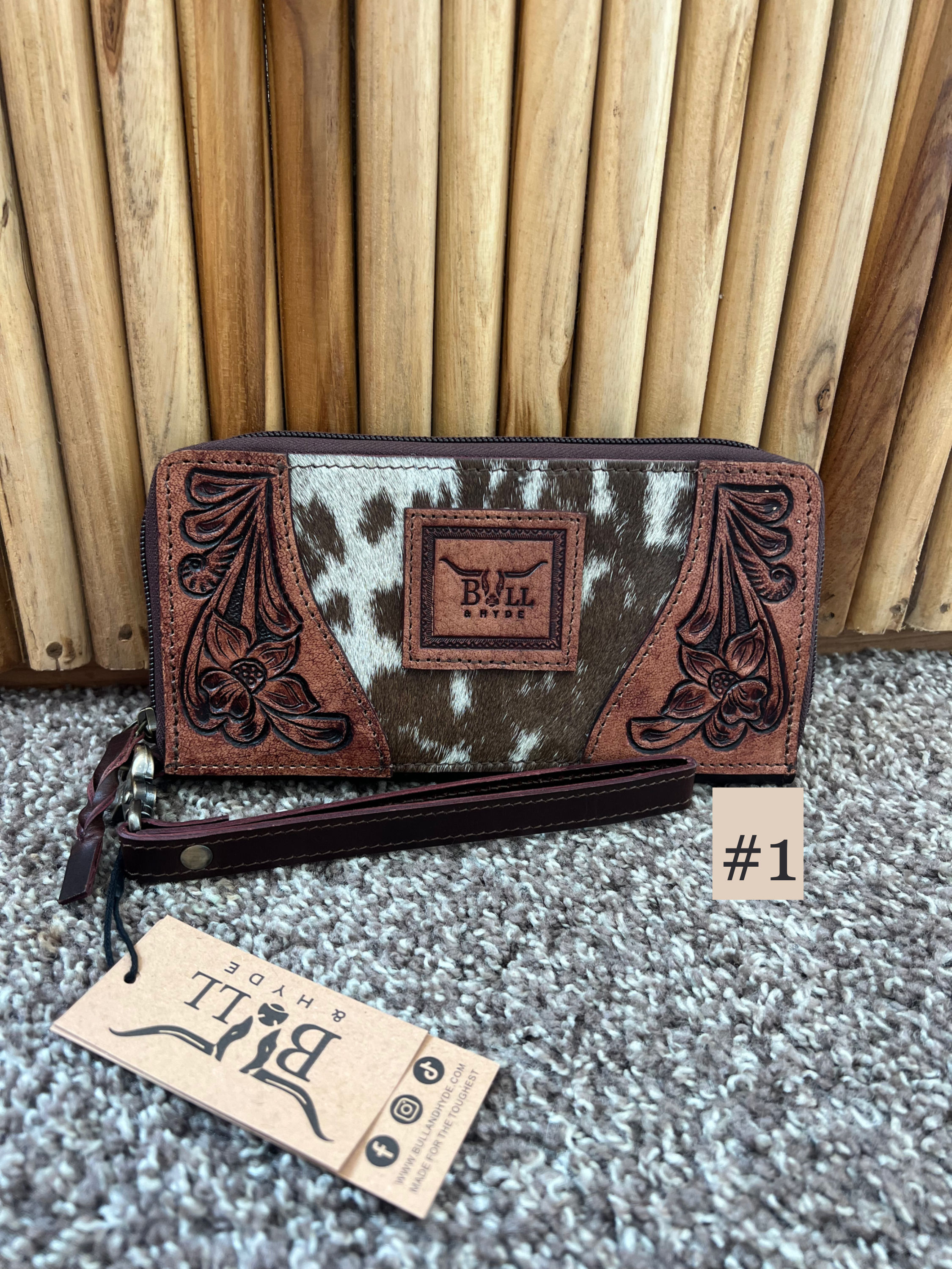 The Dusty Ridge Wallet - Dark Brown Leather